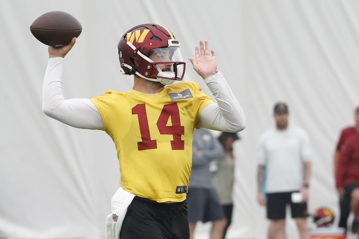 Sam Howell is trending toward starting for the Commanders in 2023.